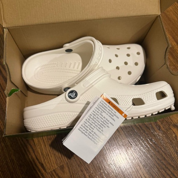 CROCS Kids Classic Sandals - White - Picture 2 of 6